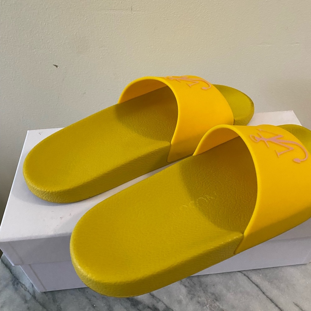 Jw Anderson Logo Pool Slides - image 6